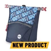 Bouldering Chalk Bag 100% Climbing Indigo