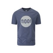 Moon Logo T-Shirt Heather Blue