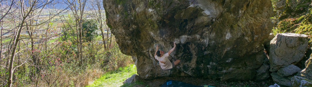 World Firsts: Collecting Bouldering History in Branson, Switzerland - Eliot Stephens