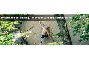 Hoseok Lee on Training, The Moonboard and Hard Boulders