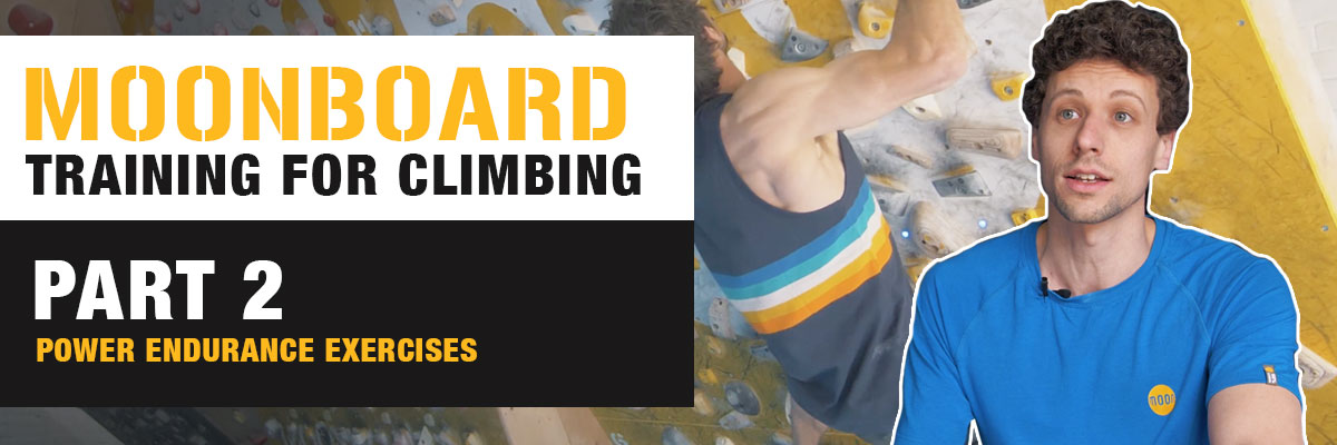 VIDEO: Part 2 - MoonBoard Training For Climbing: Power Endurance